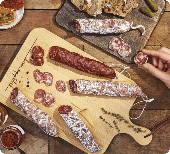 vente groupee de saucissons francais