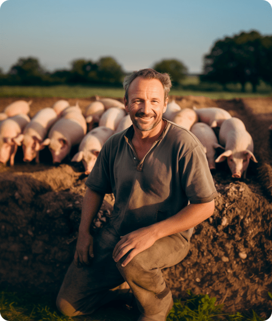 eleveur de porc francais